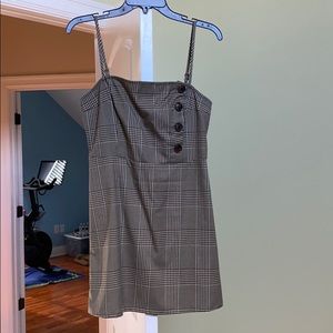 Urban outfitters plaid mini dress